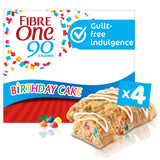 Fibre One Birthday Cake bars 4x24g, UK version
