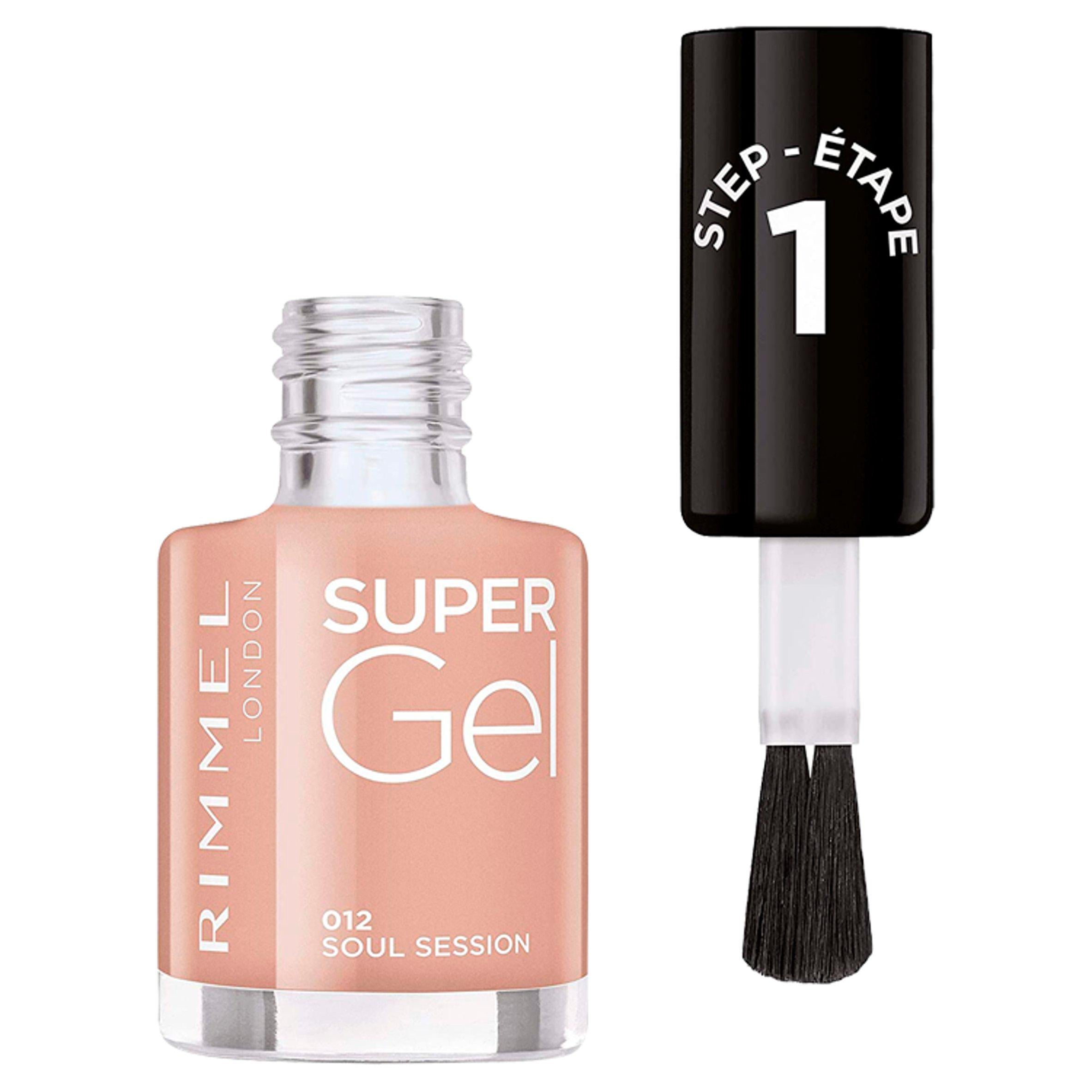 Rimmel London Super Gel nail polish 012 Soul Session 12ml (British brand)