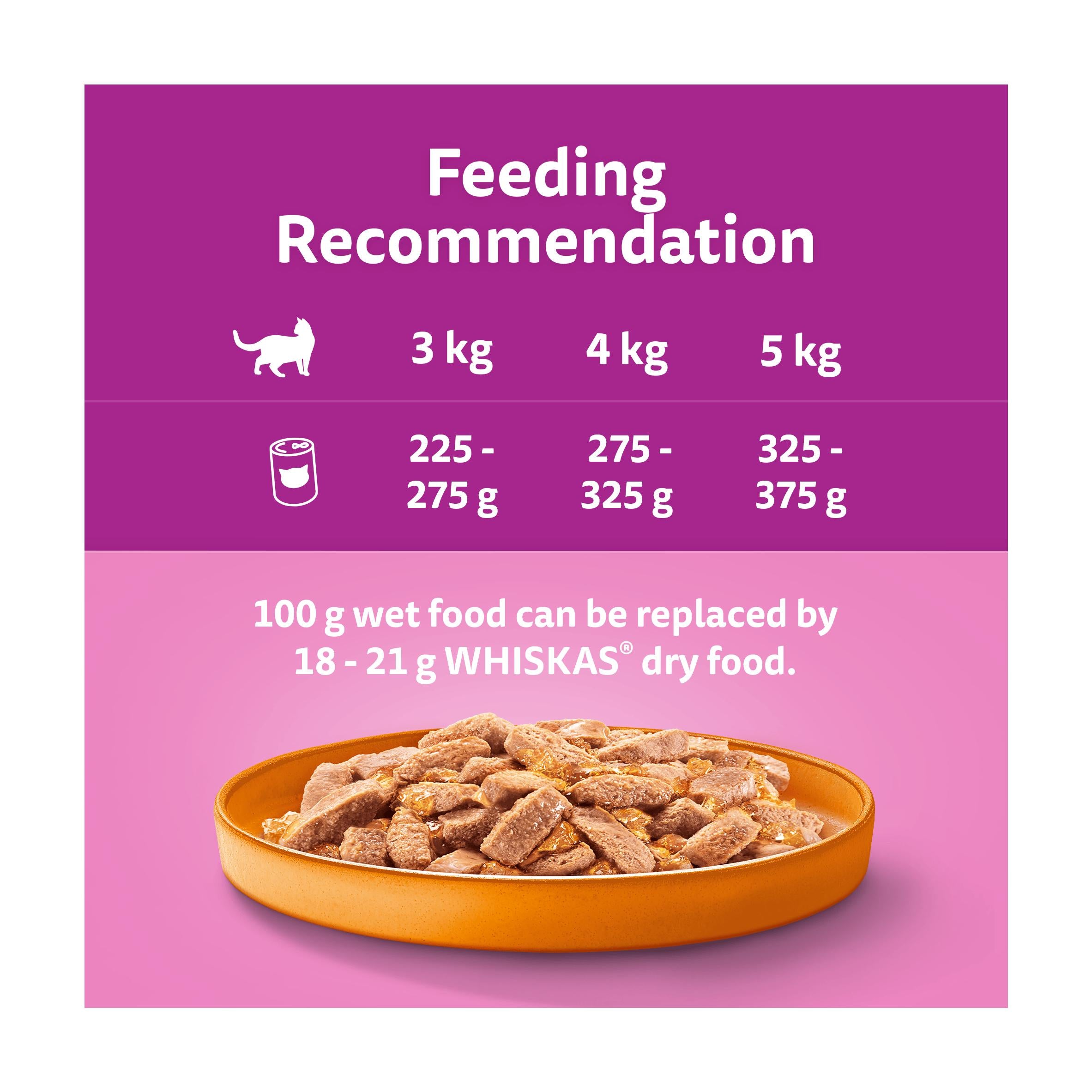 Whiskas Farm Menu wet cat food jelly 6x400g (British brand)