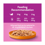 Whiskas Farm Menu wet cat food jelly 6x400g (British brand)