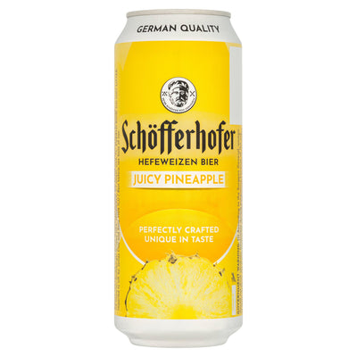 Sainsburys Schofferhofer Juicy Pineapple 500ml- Buy online at McGrocer