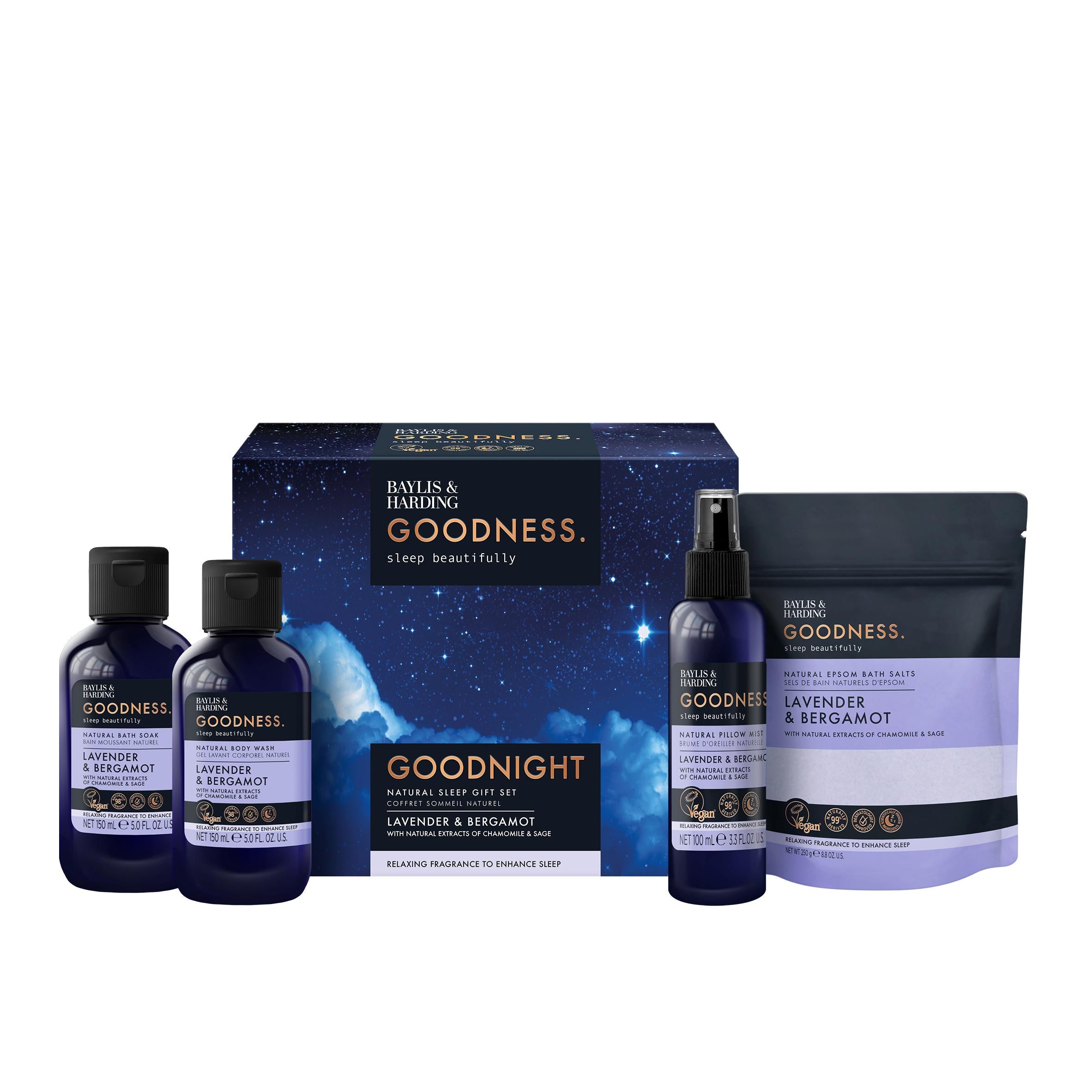 Baylis and Harding Natural Sleep Bath Gift Set - British product
