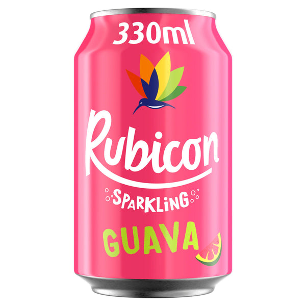 Sparkling Guava Juice Soft Drink with Real Fruit Juice 330ml