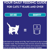 Purina Senior 7+ Mini Fillets chicken and beef wet cat food - British product