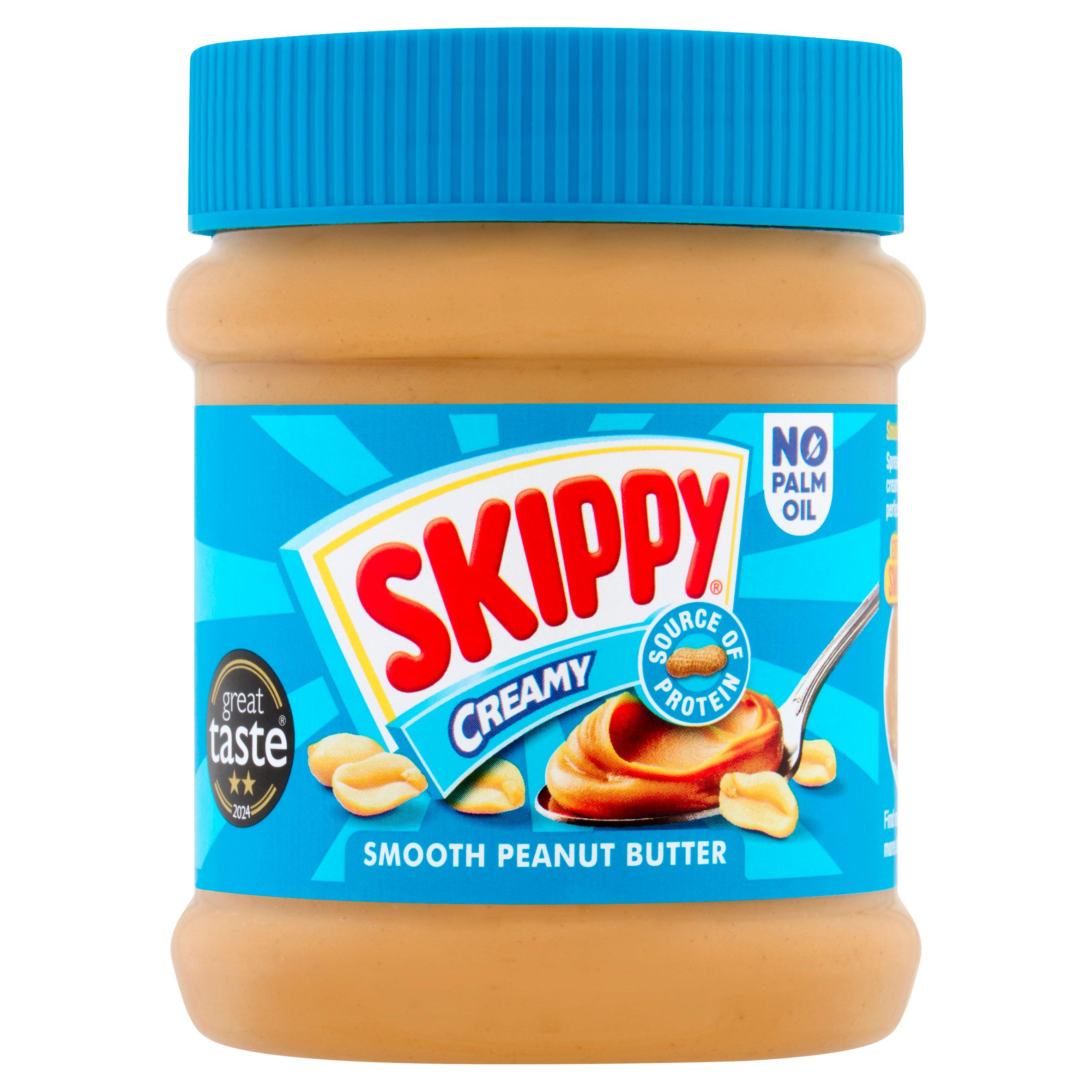 Skippy smooth peanut butter 340g - British product