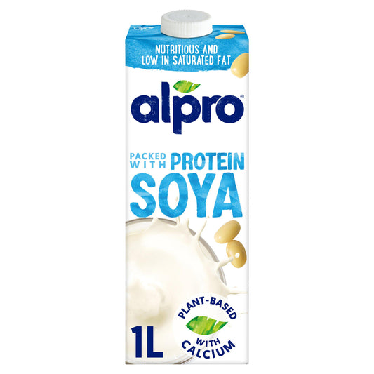 Alpro Soya Milk Long Life Dairy Alternative 1L GOODS Sainsburys   