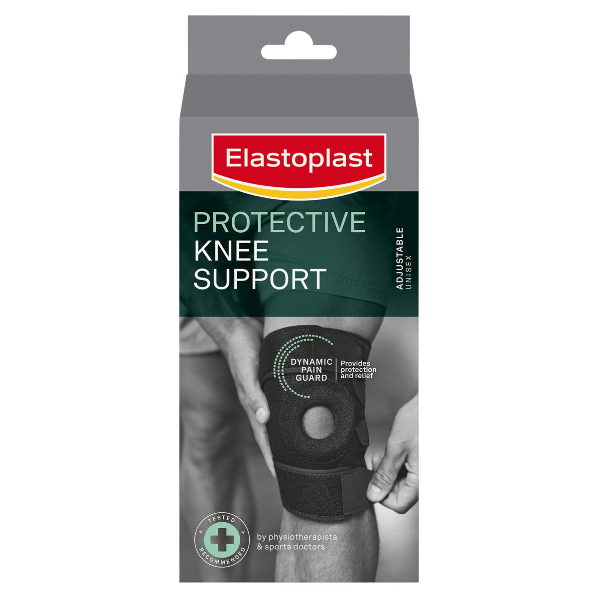 Elastoplast adjustable protective knee support bandage - British product