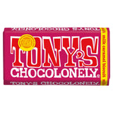 Tony's Chocolonely milk chocolate caramel biscuit 180g - British product