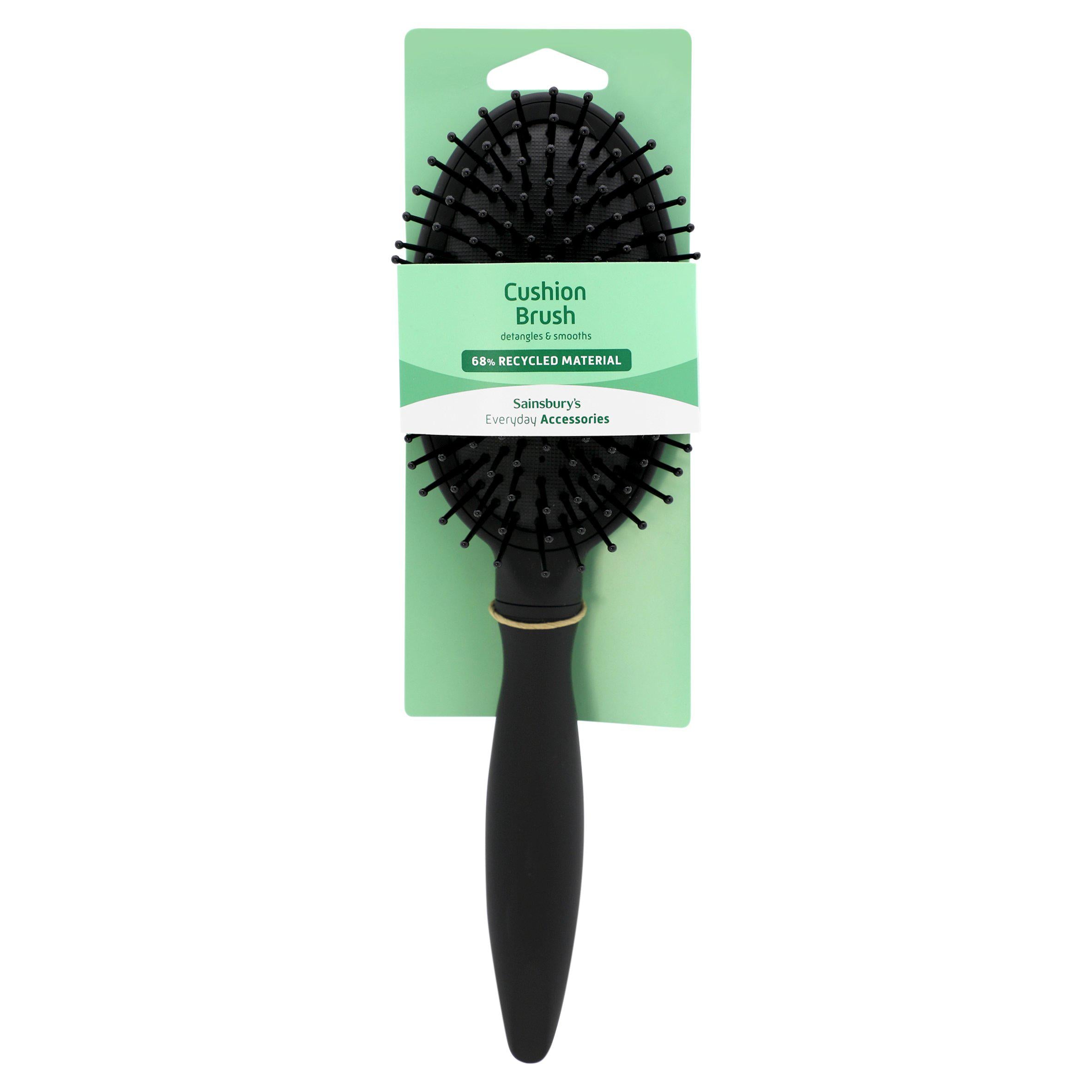 Sainsbury's cushion hairbrush, detangling and smoothing, UK version