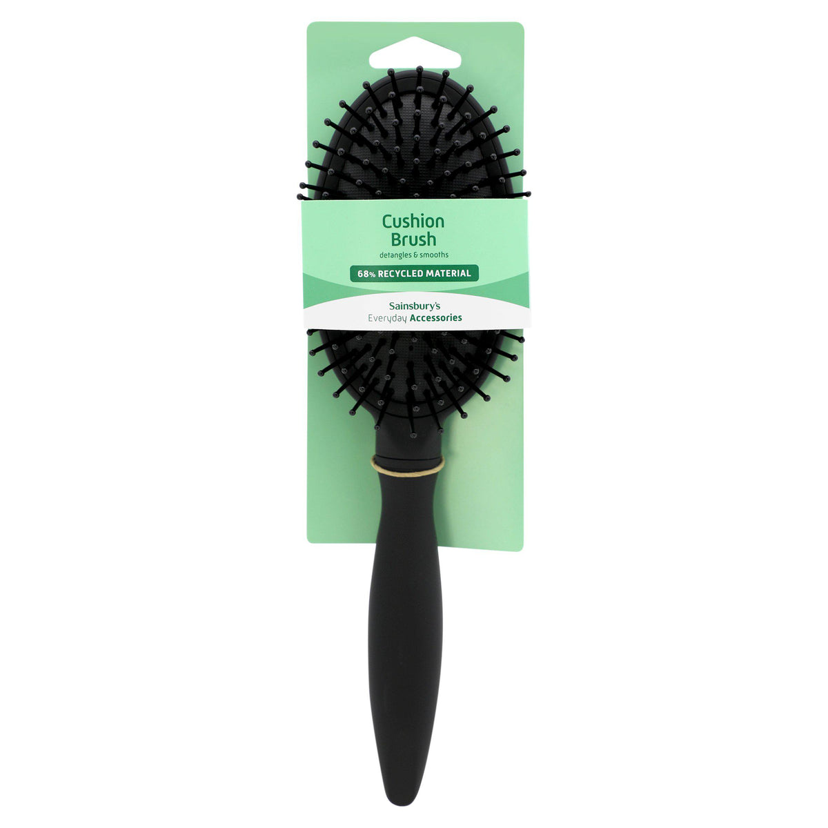 Sainsbury's cushion hairbrush, detangling and smoothing, UK version