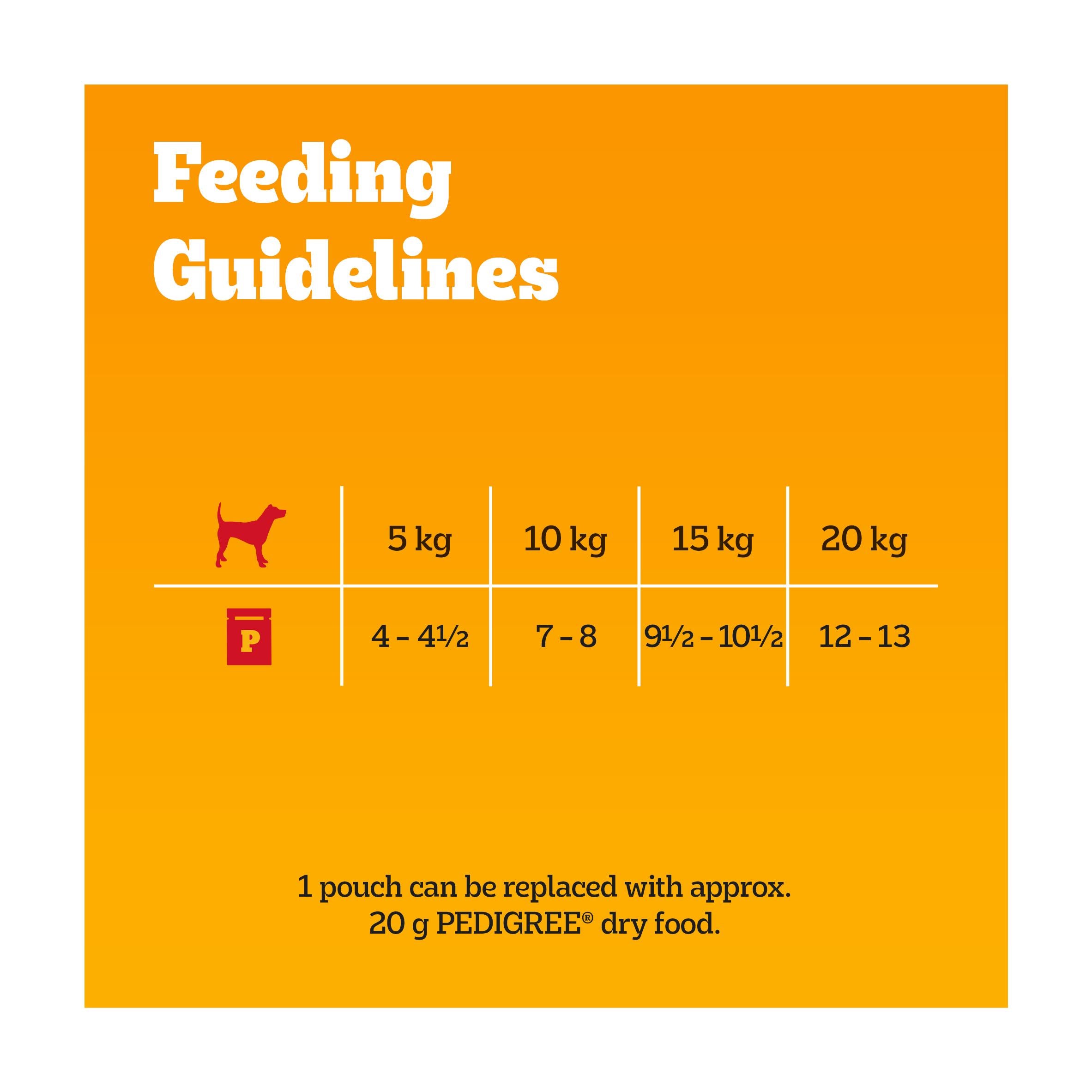 Pedigree adult wet dog food pouches mixed in gravy 12x100g (British brand)