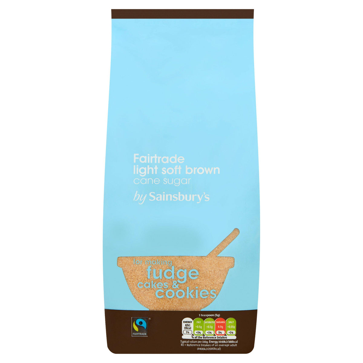 Sainsbury's light brown soft sugar 1kg, UK version