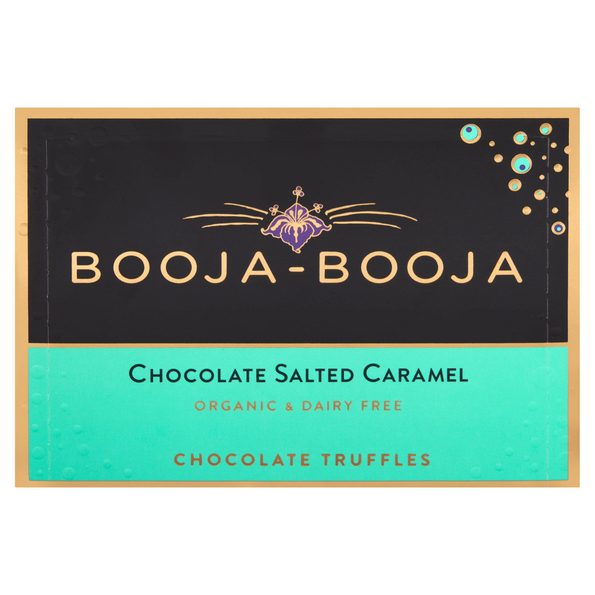 Booja-Booja Organic Chocolate Salted Caramel Truffles 92g GOODS Sainsburys   