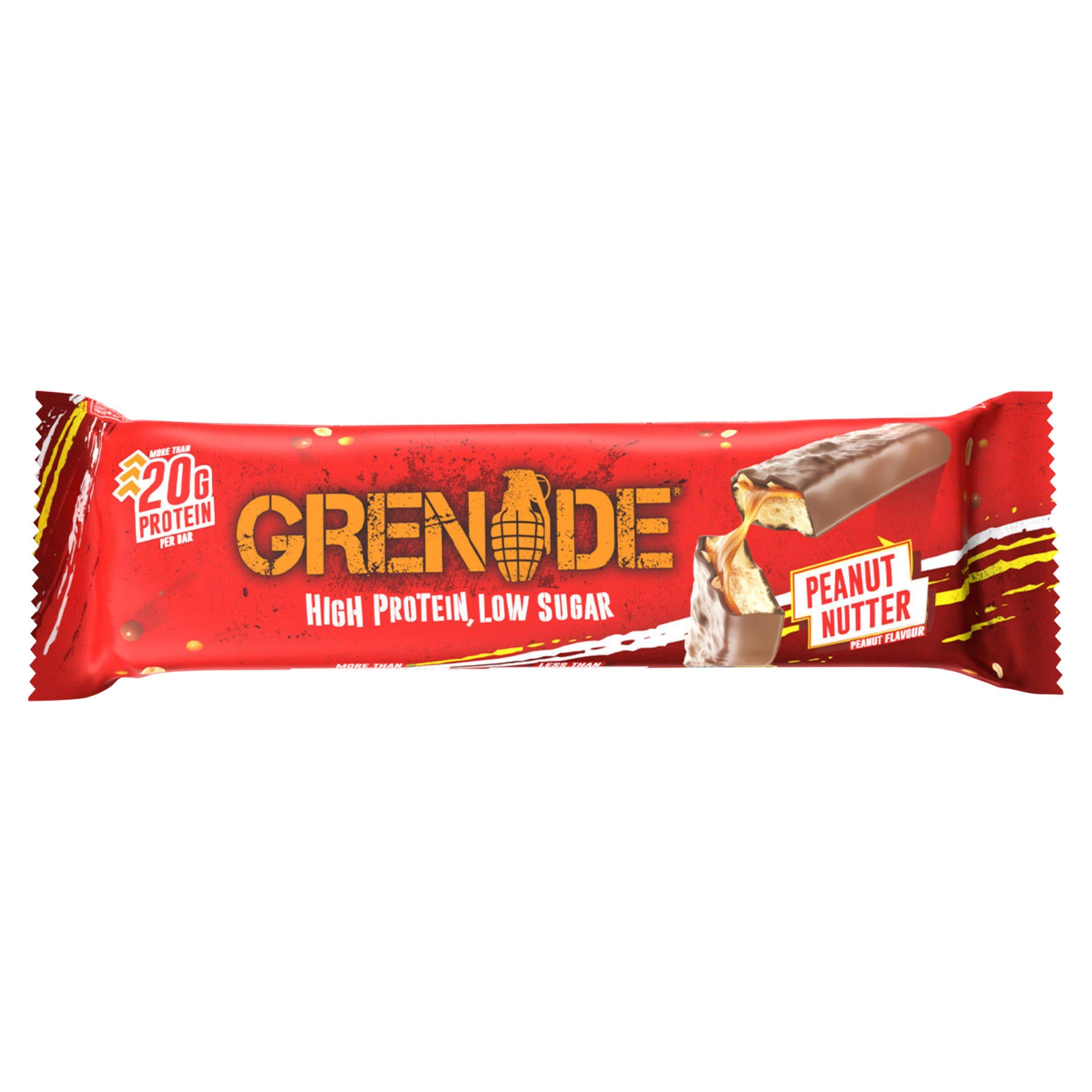 Grenade Peanut Nutter Protein Bar Single Serve 60g, UK version