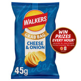 Walkers crisps Cheese & Onion 45g (British brand)