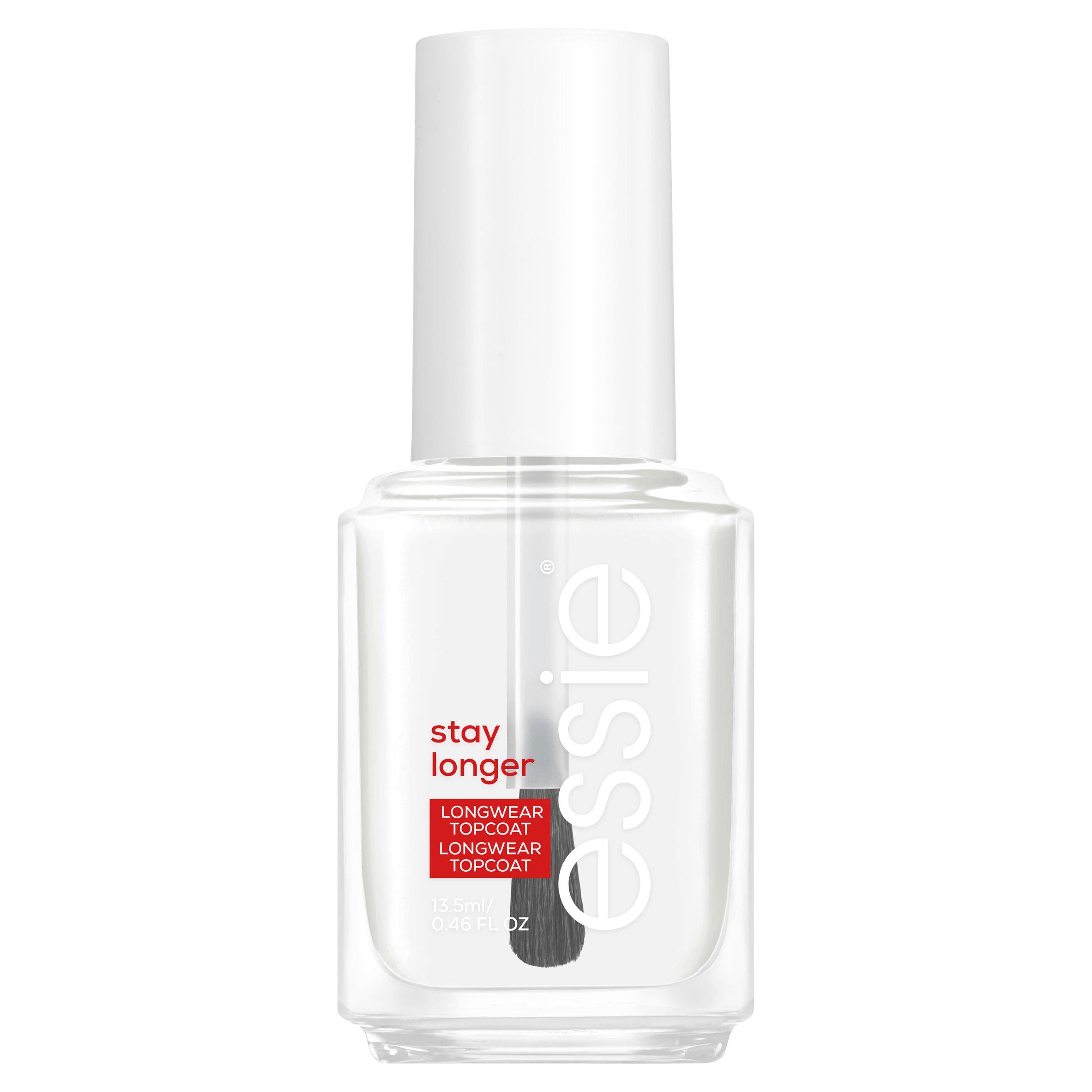 Essie Stay Longer Premium Longwear top coat 13.5ml (British brand)