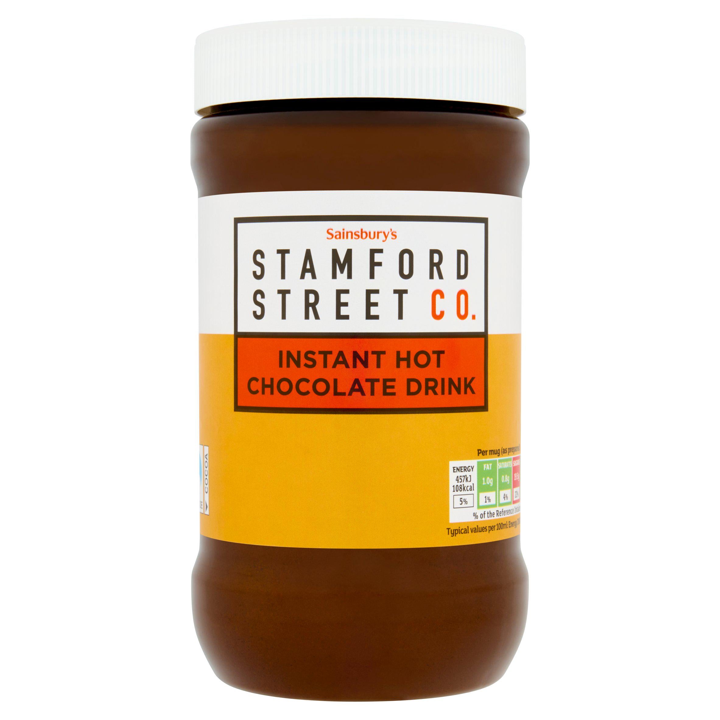 Stamford Street Co instant hot chocolate drink 400g, UK version