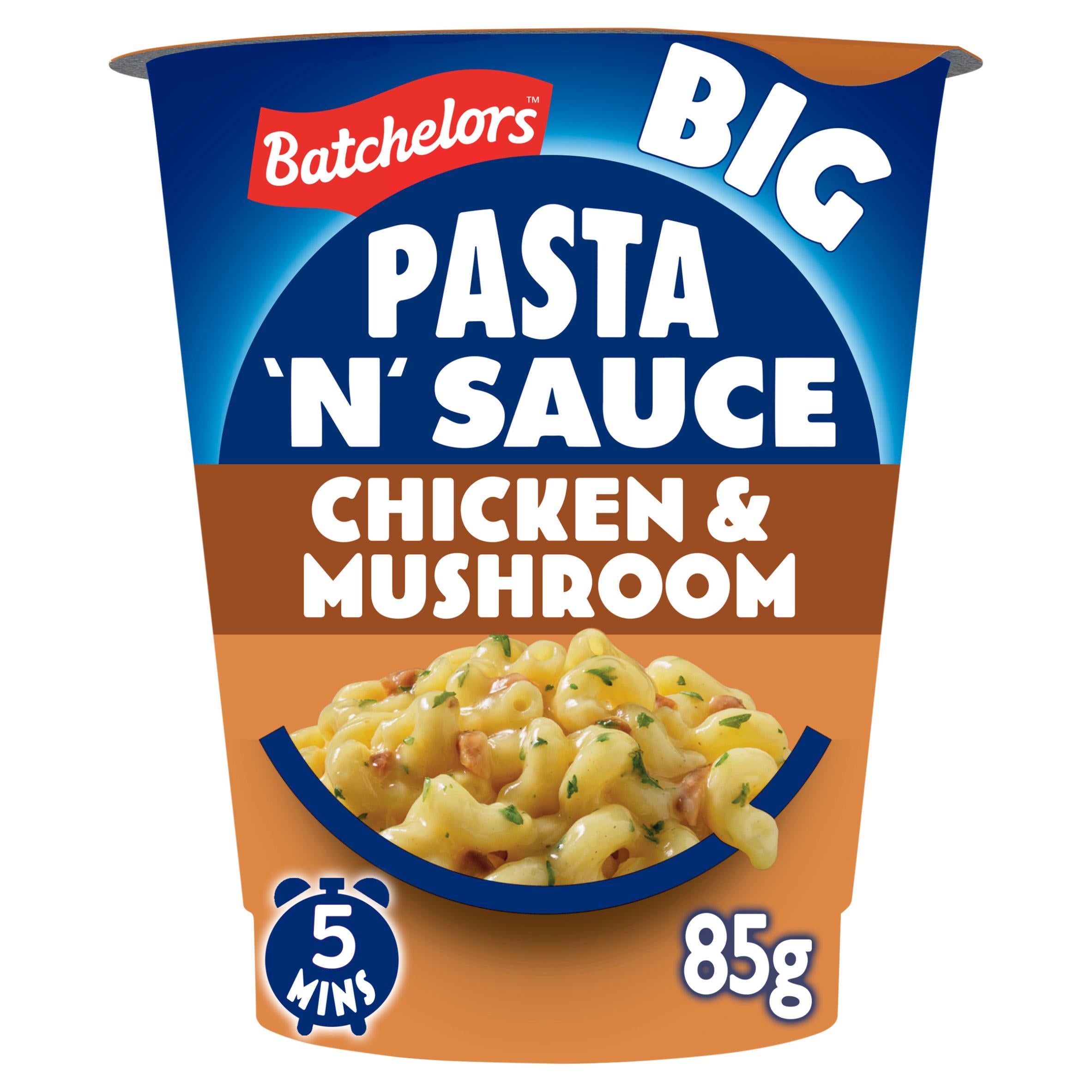 Batchelors chicken and mushroom pasta sauce pot 85g - British product
