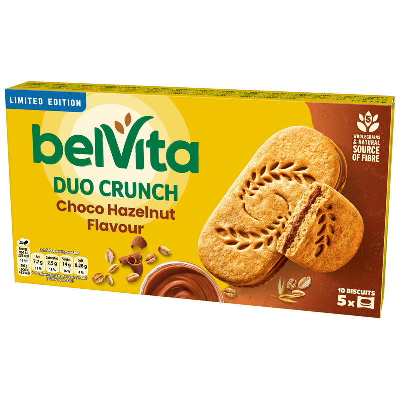 Belvita breakfast biscuits chocolate hazelnut 253g - British product