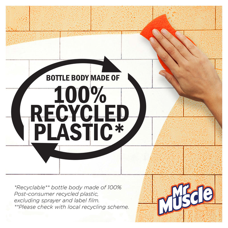 Mr Muscle Platinum window and glass spray 750ml, imported from the UK