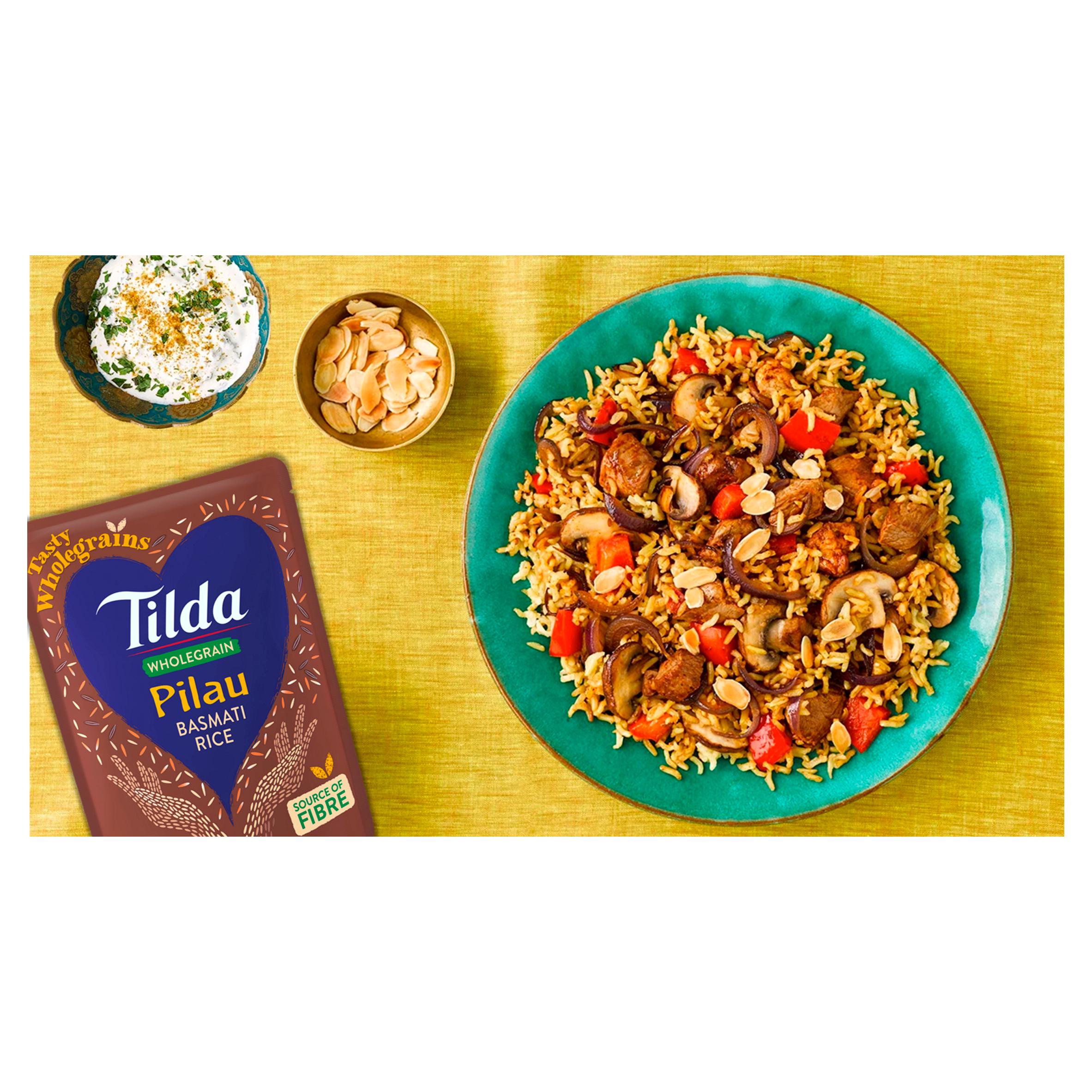 Tilda wholegrain pilau rice 250g - British product
