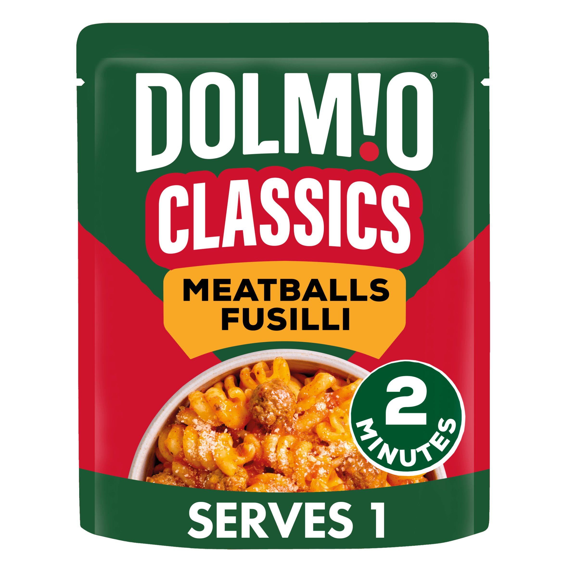 Dolmio Meatballs Fusilli pasta 250g - British product