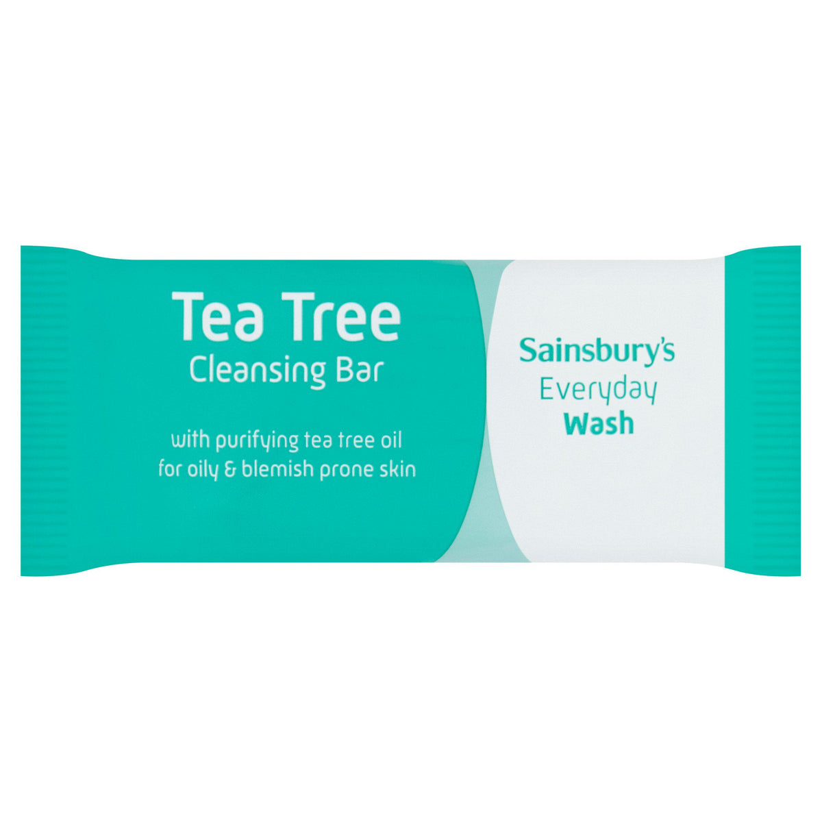 Sainsbury's Tea Tree Bar Soap 125g - British product