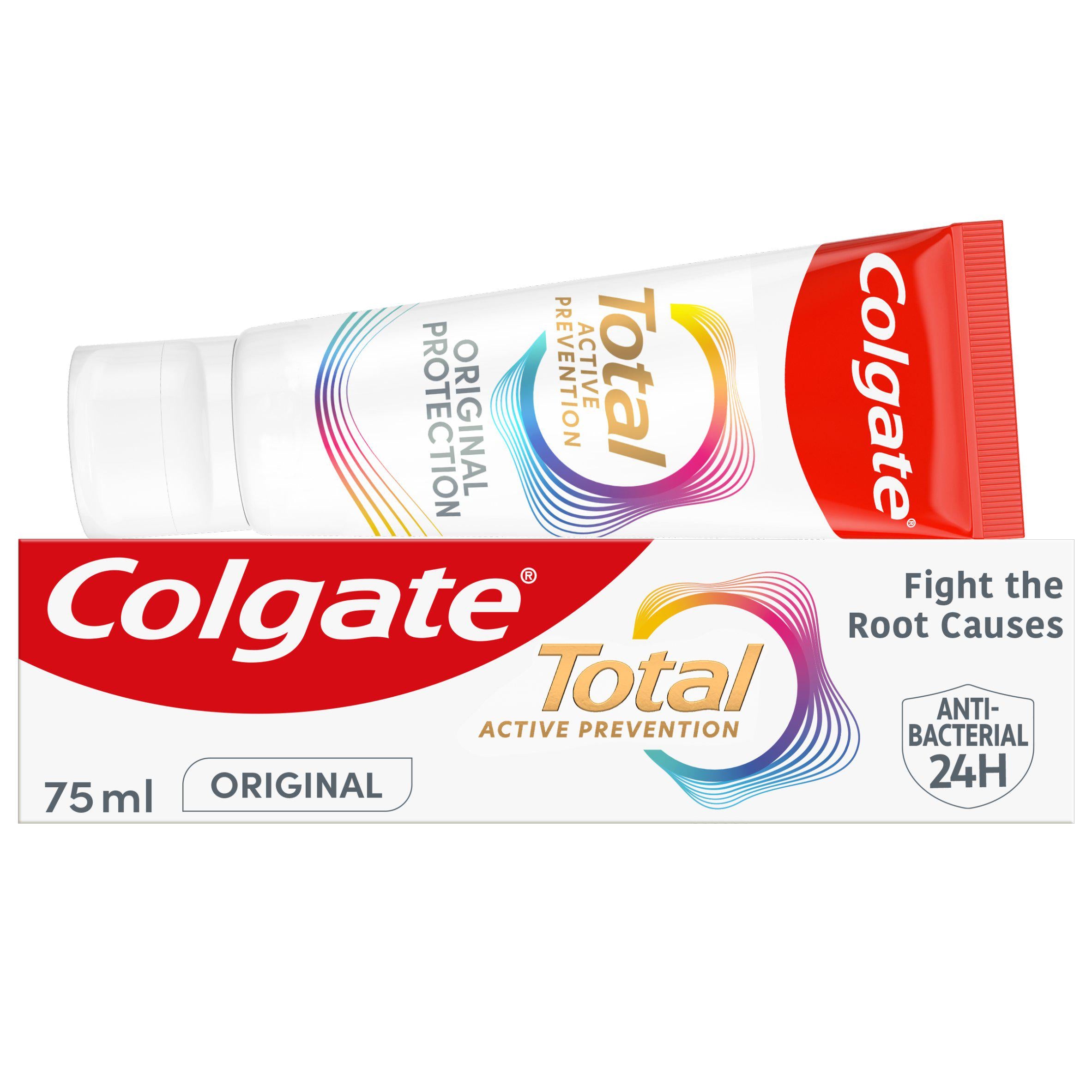 Colgate Total Active Prevention Original toothpaste 75ml (British brand)