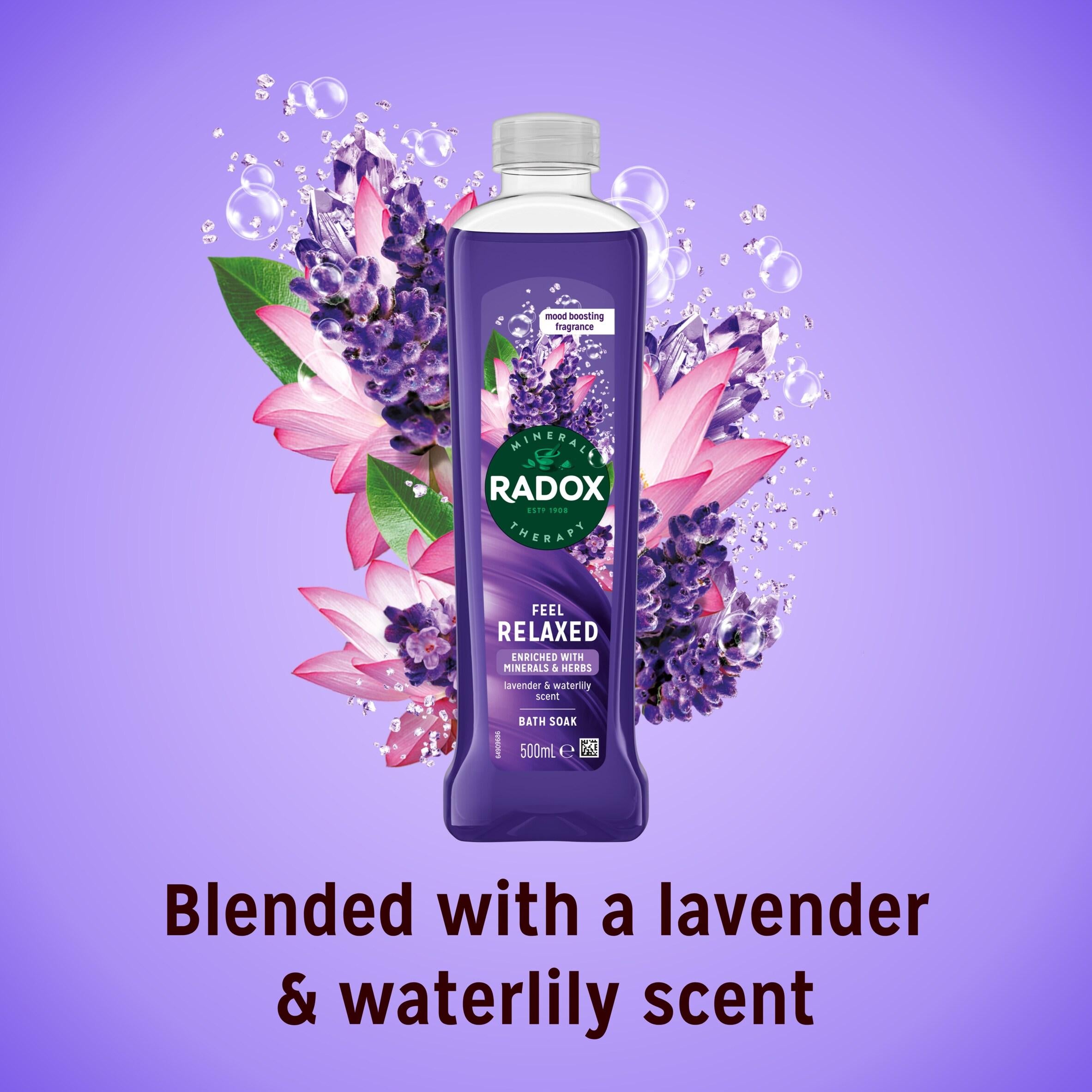 Radox bath soak Feel Relaxed Lavender 500ml - British product