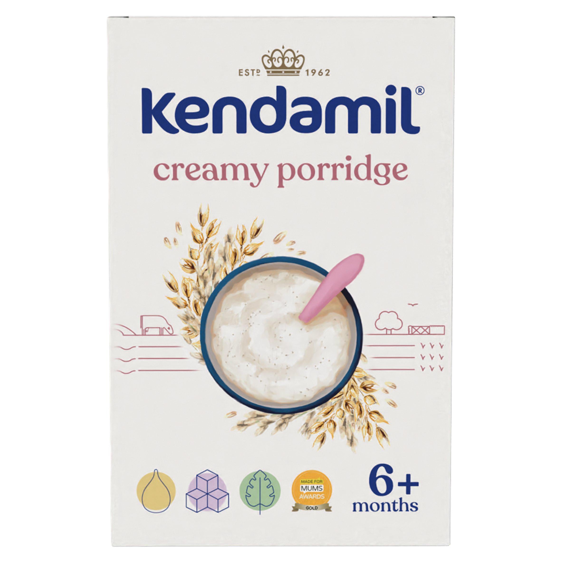 Kendamil creamy porridge 150g baby cereal imported from the UK