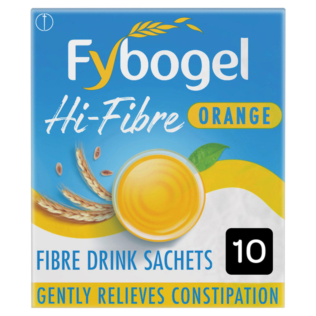 Fybogel Hi-Fibre Orange Granules 35g - British product