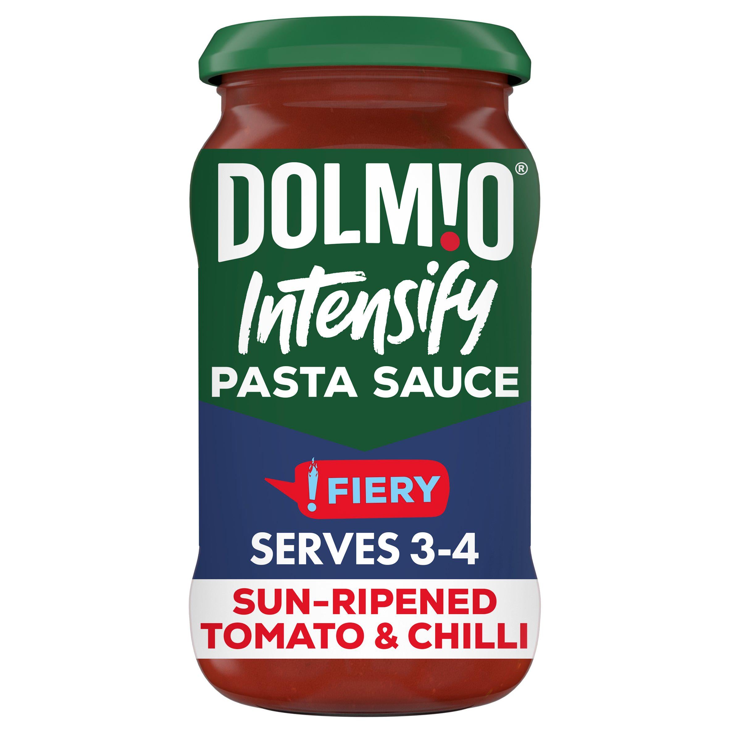 Dolmio Intensify Fiery Sun Ripened Tomato & Chilli Pasta Sauce 400g
