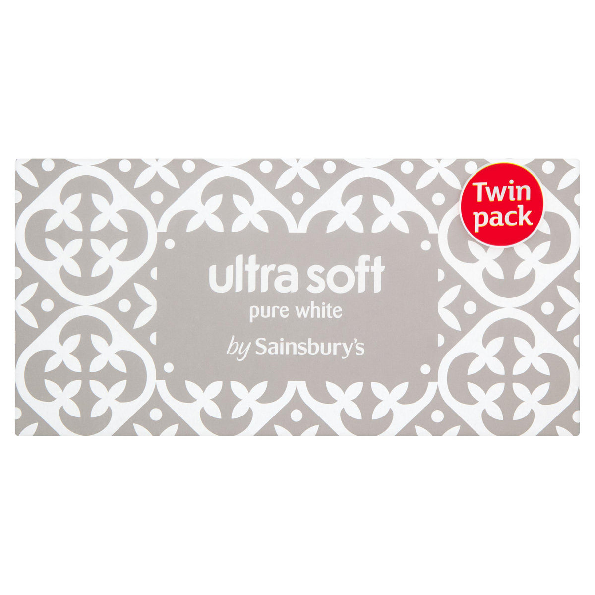 Sainsbury's Ultra Soft 3 Ply tissues twin pack 72 sheets (British brand)