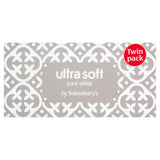 Sainsbury's Ultra Soft 3 Ply tissues twin pack 72 sheets (British brand)