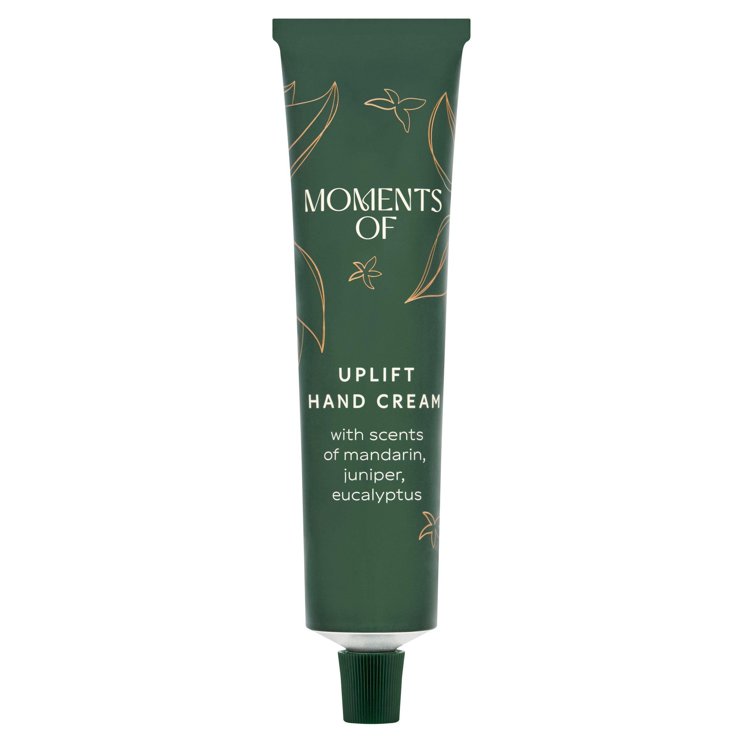 Moments Of Uplift hand cream 75ml, imported from the UK