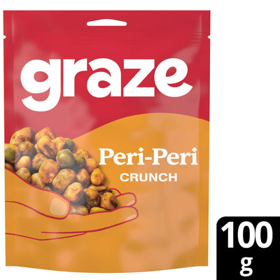 Sainsburys Graze Peri Peri Vegan Mixed Sharing Snacks 100g- Buy online at McGrocer