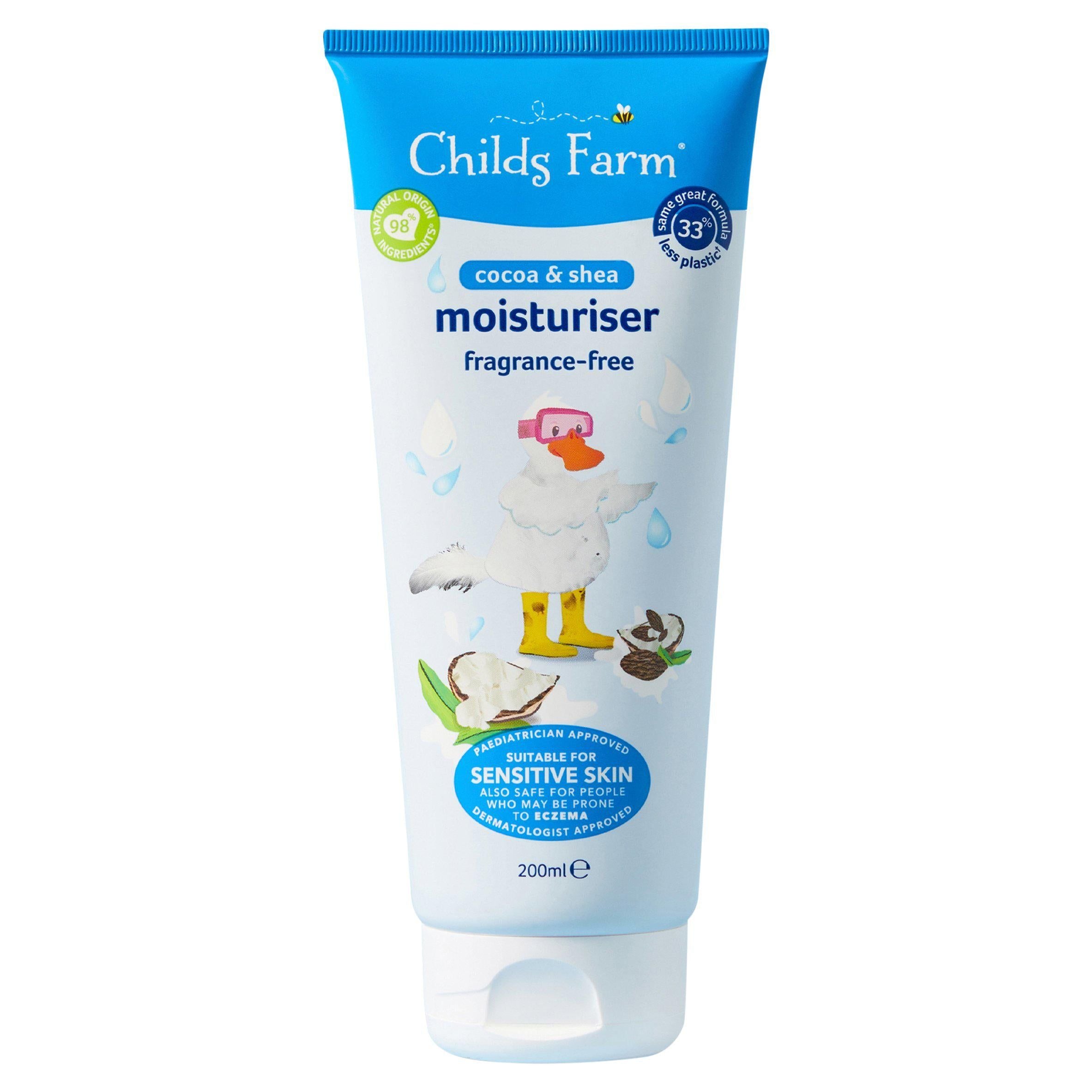 Childs Farm Moisturiser Fragrance Free 200ml GOODS Sainsburys   