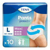 TENA incontinence pants Maxi large pack of 10, UK version