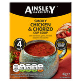 Ainsley Harriott Smoky Chicken and Chorizo cup soup 80g (British brand)