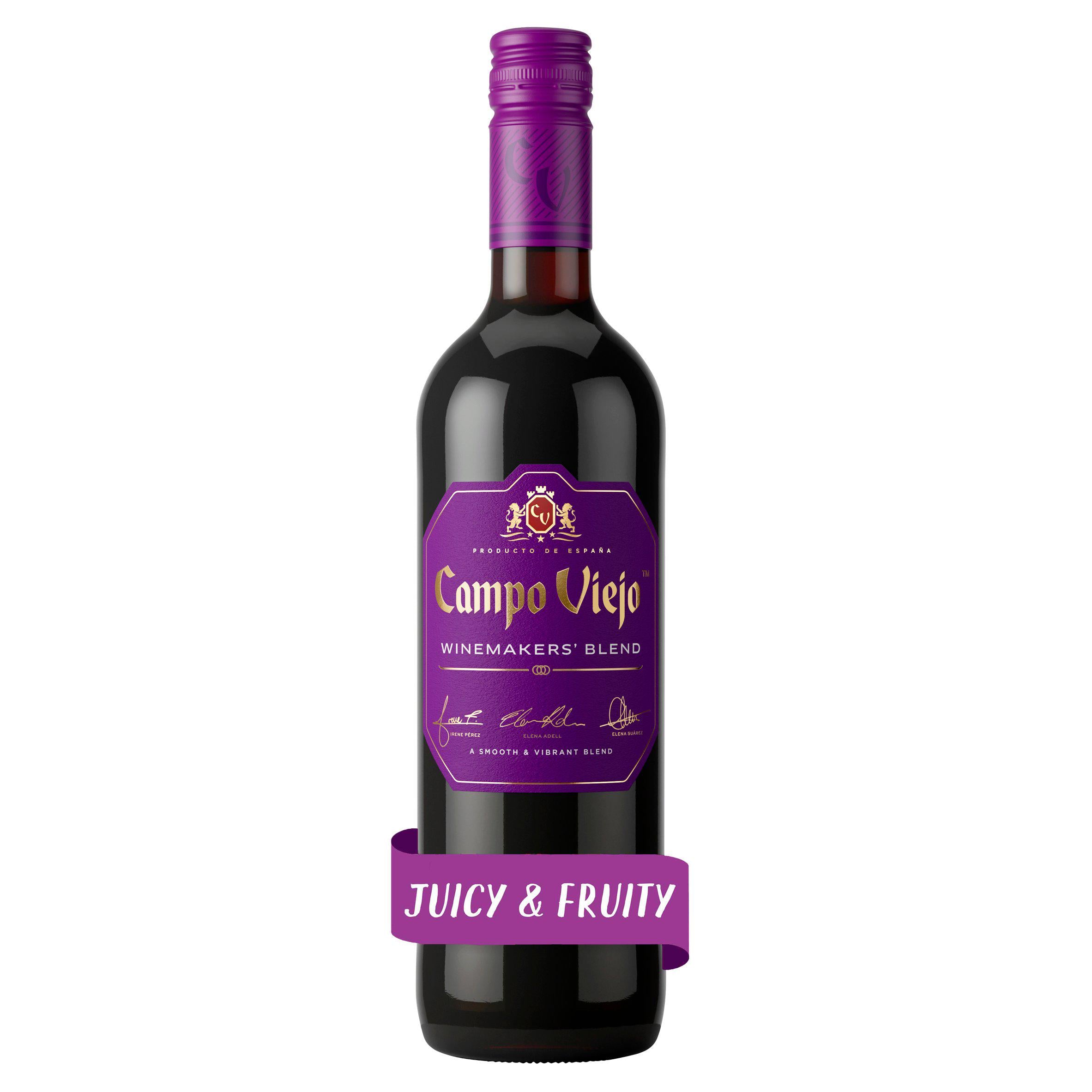 Campo Viejo Winemakers Blend red wine 75cl - British product