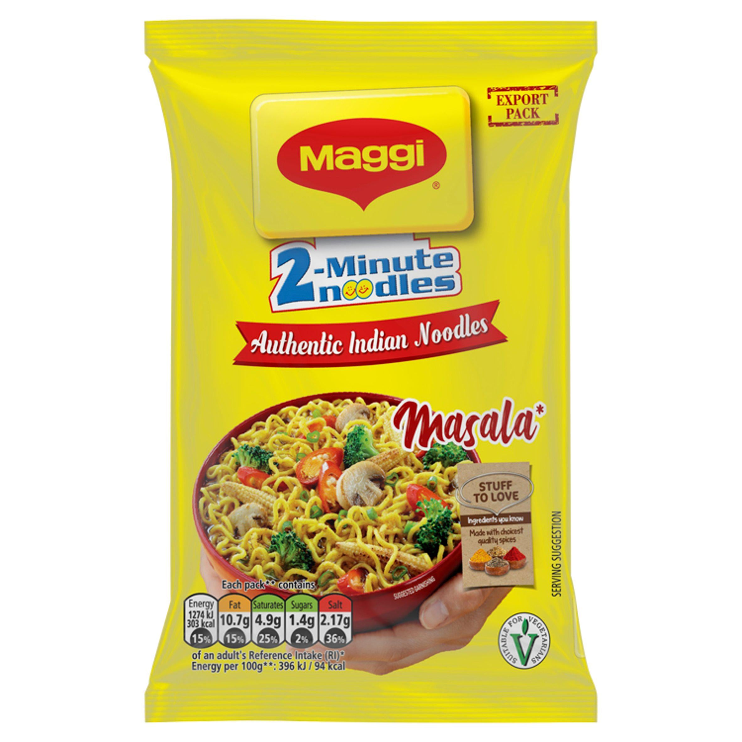 Maggi masala instant noodles 70g - British product