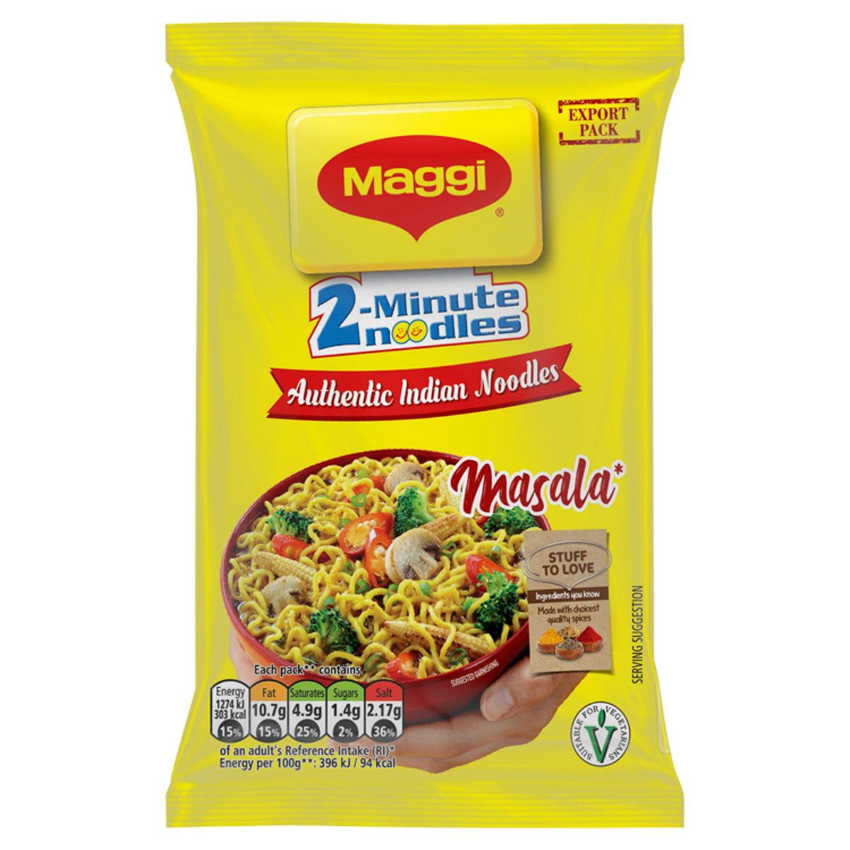 Maggi masala instant noodles 70g - British product