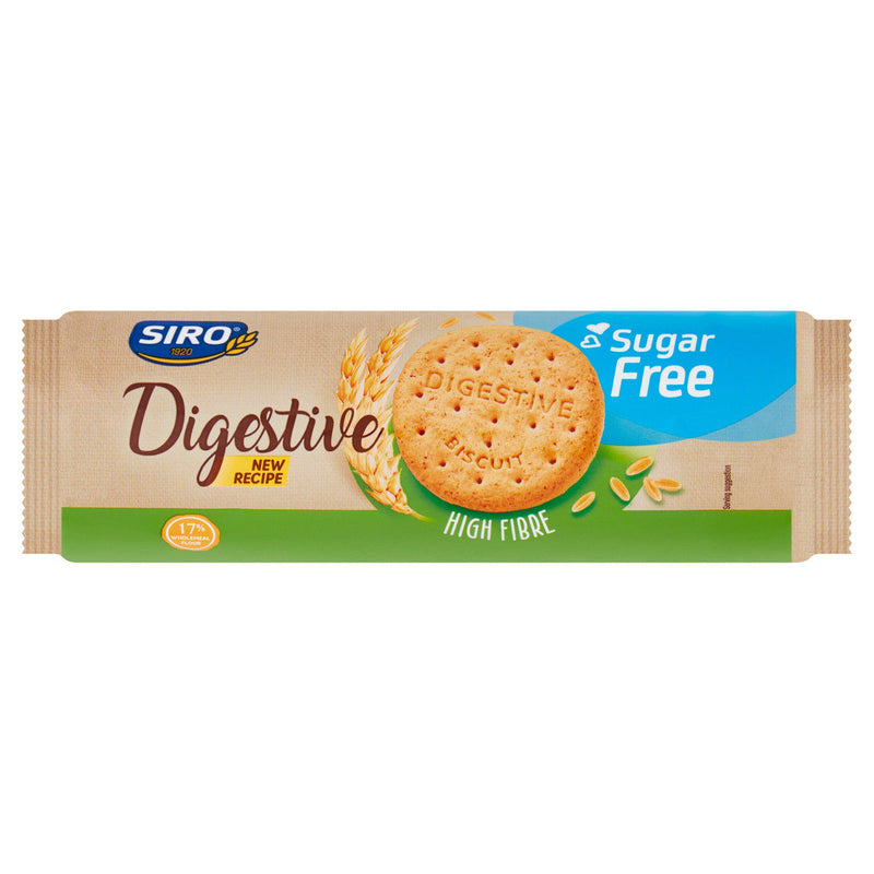 Siro sugar free digestive biscuits 300g bag, imported from the UK