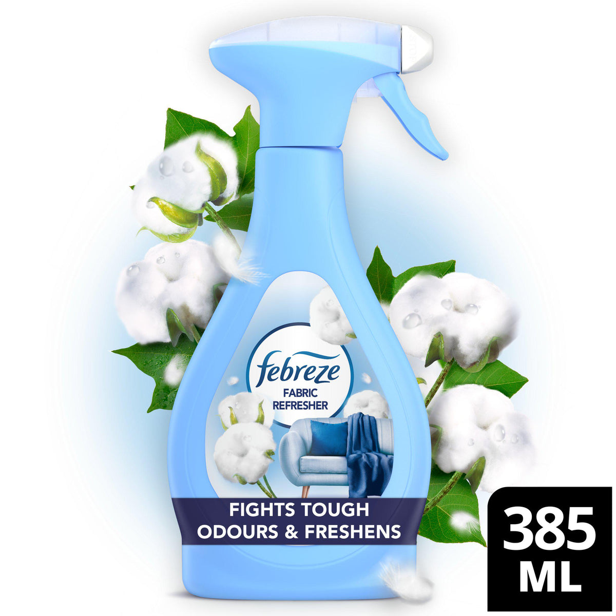 Febreze Fabric Freshener Spray Cotton Fresh 375ml - British product