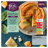 Sainsbury's Free From butternut squash and spinach quiche 170g, UK version
