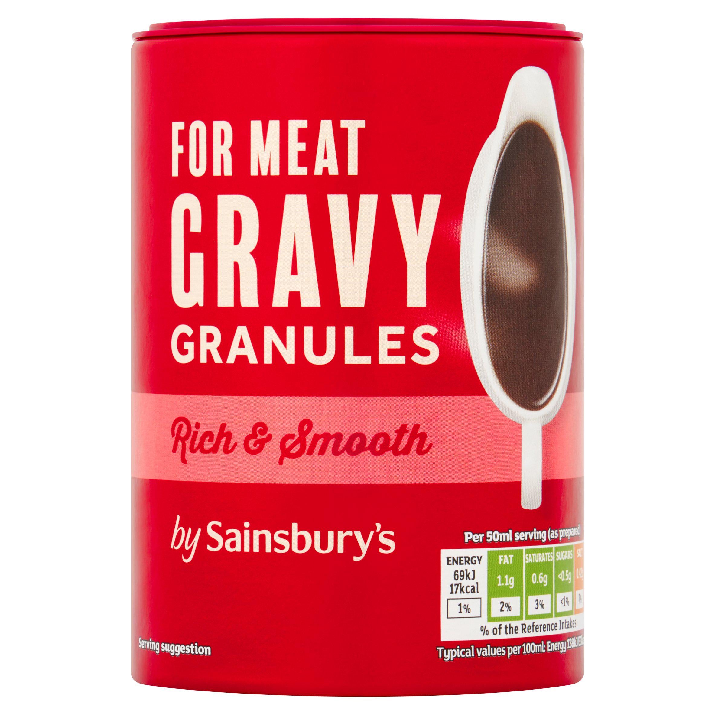 Sainsbury's Gravy Granules 170g, British product