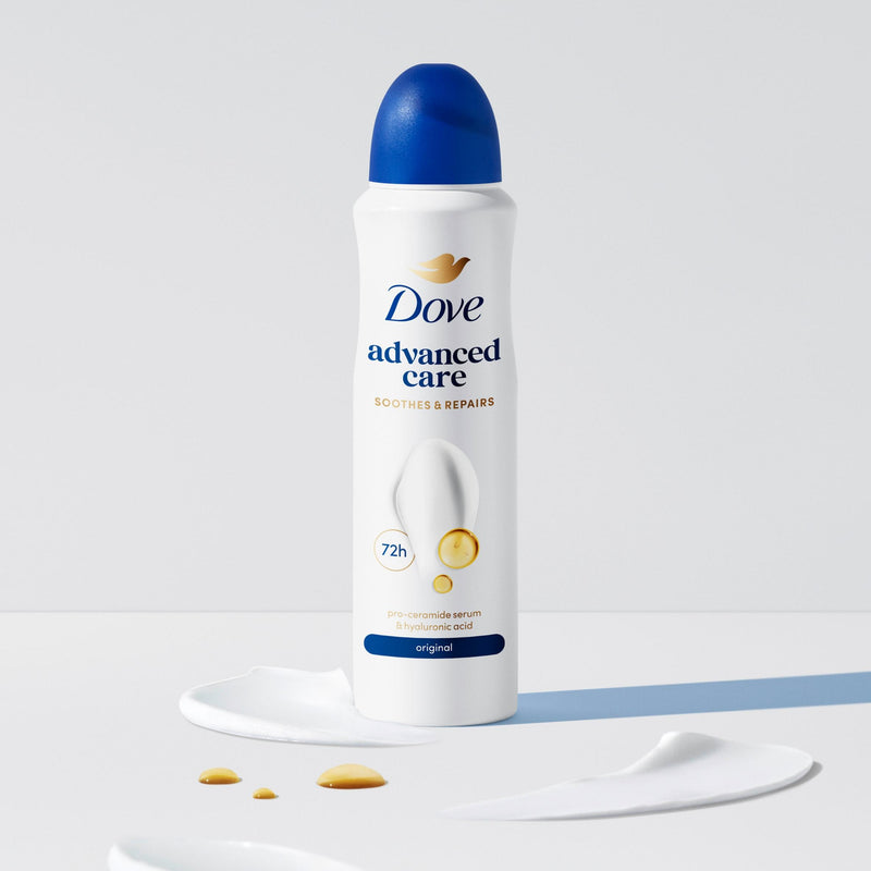 Dove Original antiperspirant deodorant spray 200ml, imported from the UK