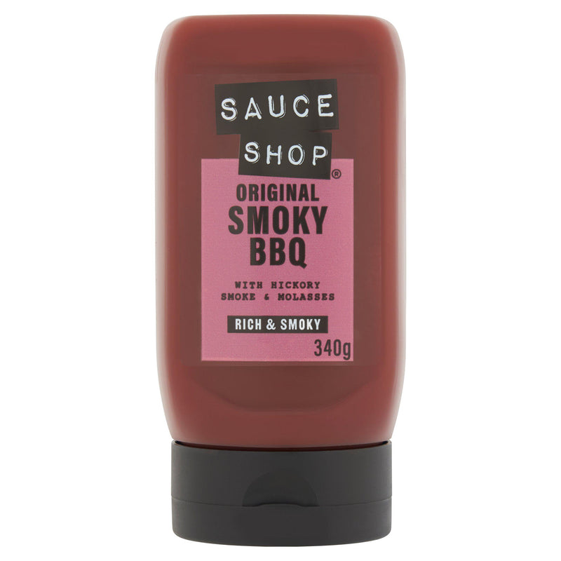 Sauce Shop BBQ Sauce Hickory Molasses 340g - British product