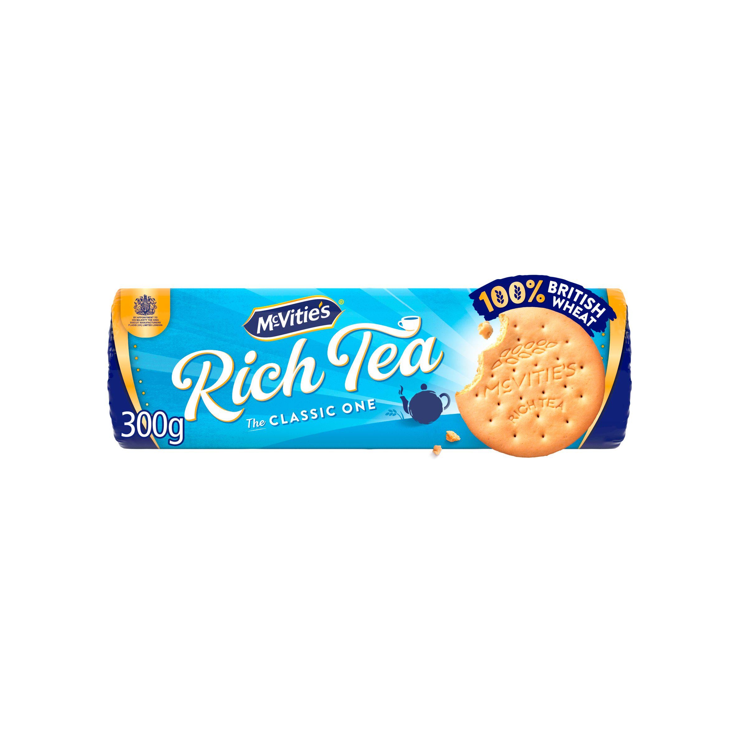 McVitie's Rich Tea biscuits 300g, imported from the UK