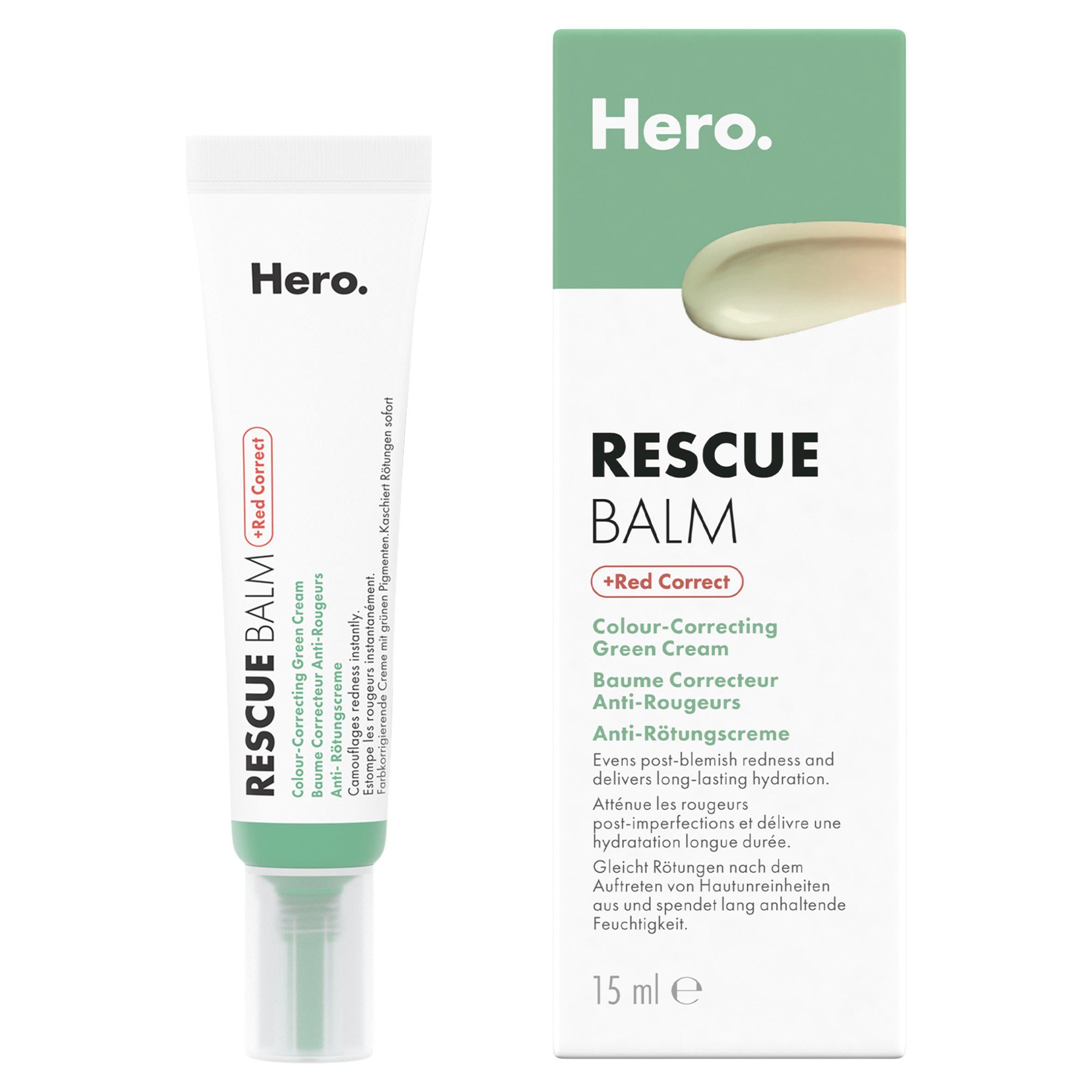 Hero 15ml +Red Correct Rescue Balm